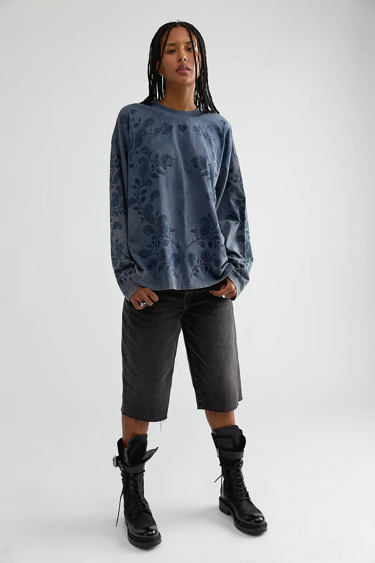Paisley Long Sleeve Tee THE TALES