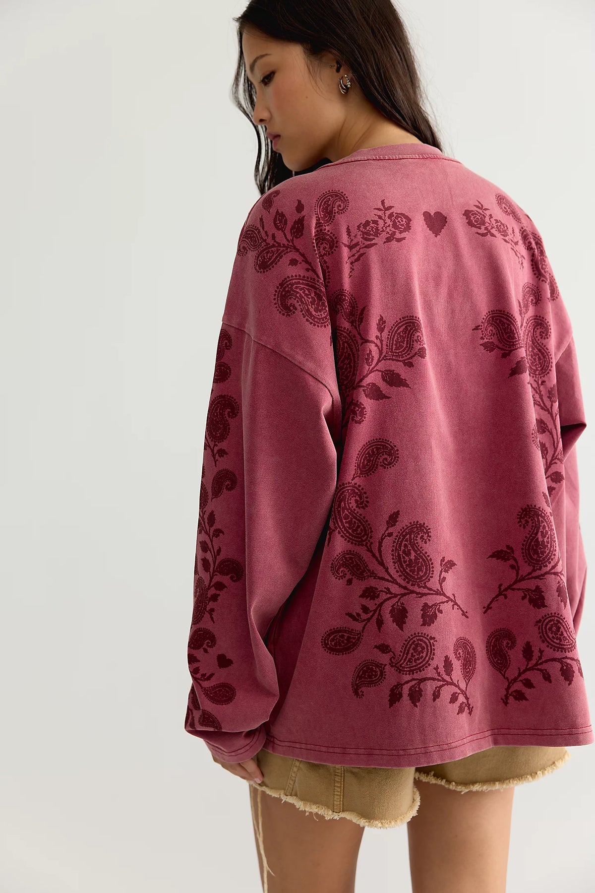 Paisley Long Sleeve Tee THE TALES