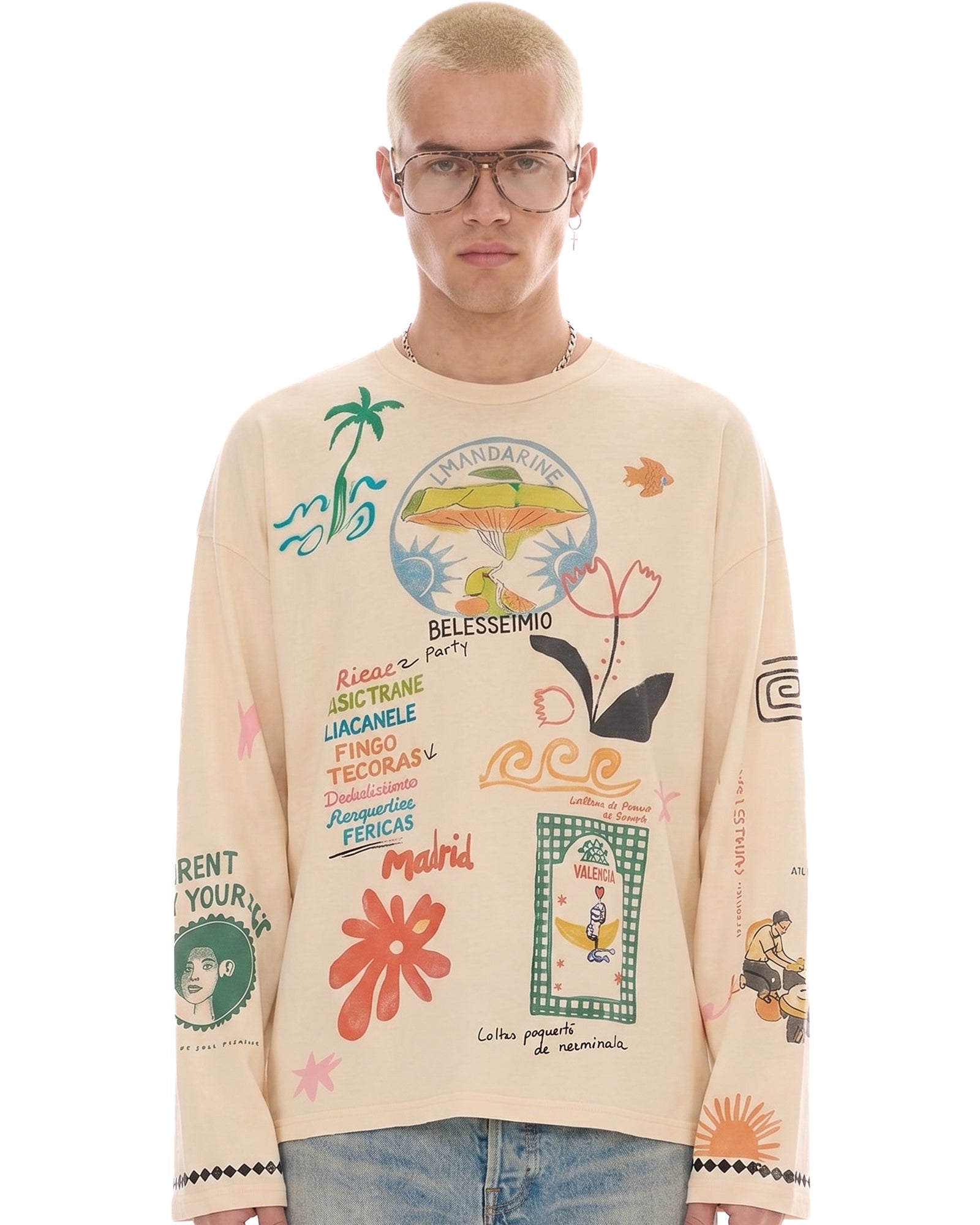 Postcards Of Summer Long Sleeve Tee