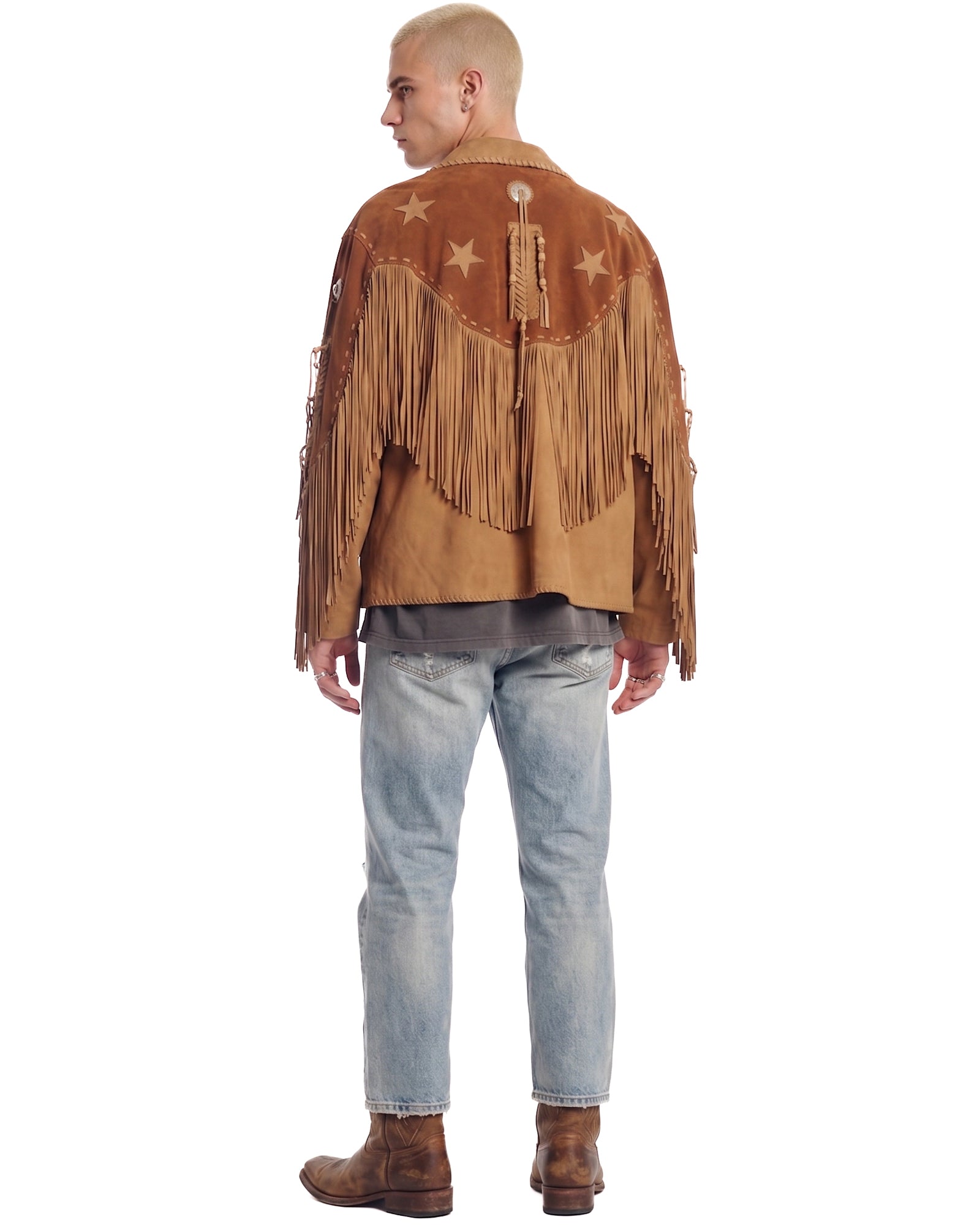 The Tales Fringed Suede Jacket