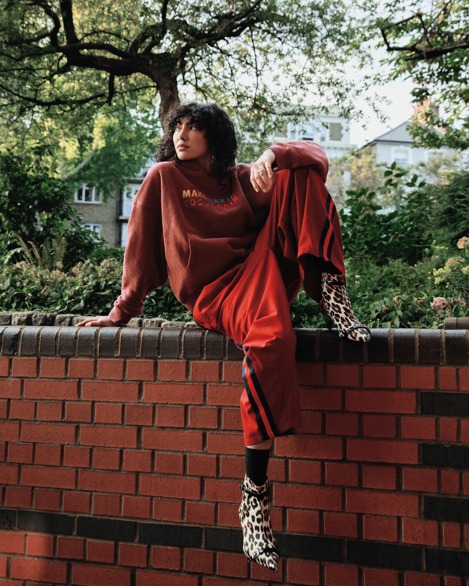 The Suited Harajuku Berry Track Pant THE TALES