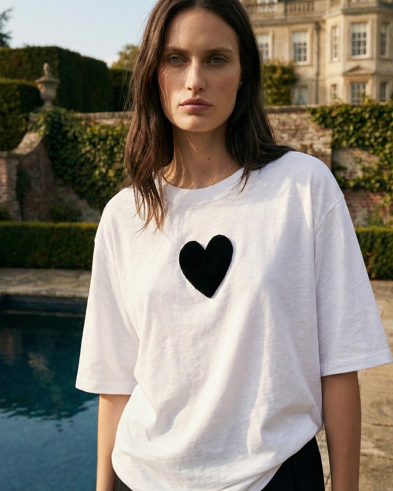 We Love Velvet Heart Street Tee by THE TALES - product photo